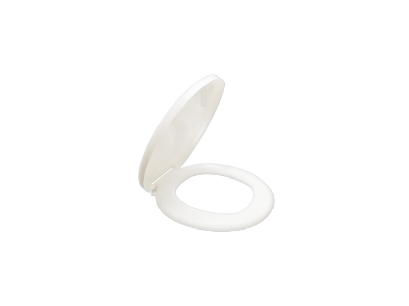 ASIENTO MOD MAGNO HAY BLANCO (Asiento soplado con tapa inyectada brillante)