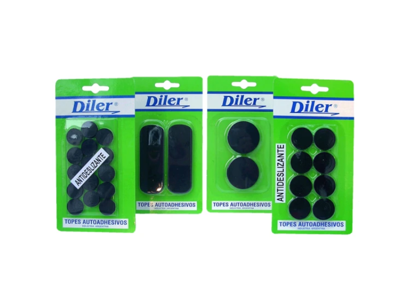 TRNtope autoadhesivo rectangularxNegro x2