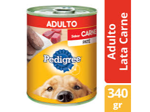 LATA PEDIGREE 340GR PERRO ADULTO