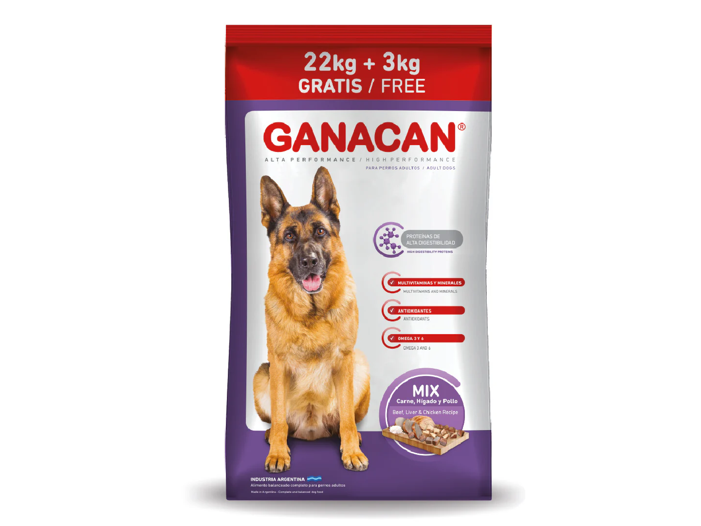 GANCAN X 22KG + 3