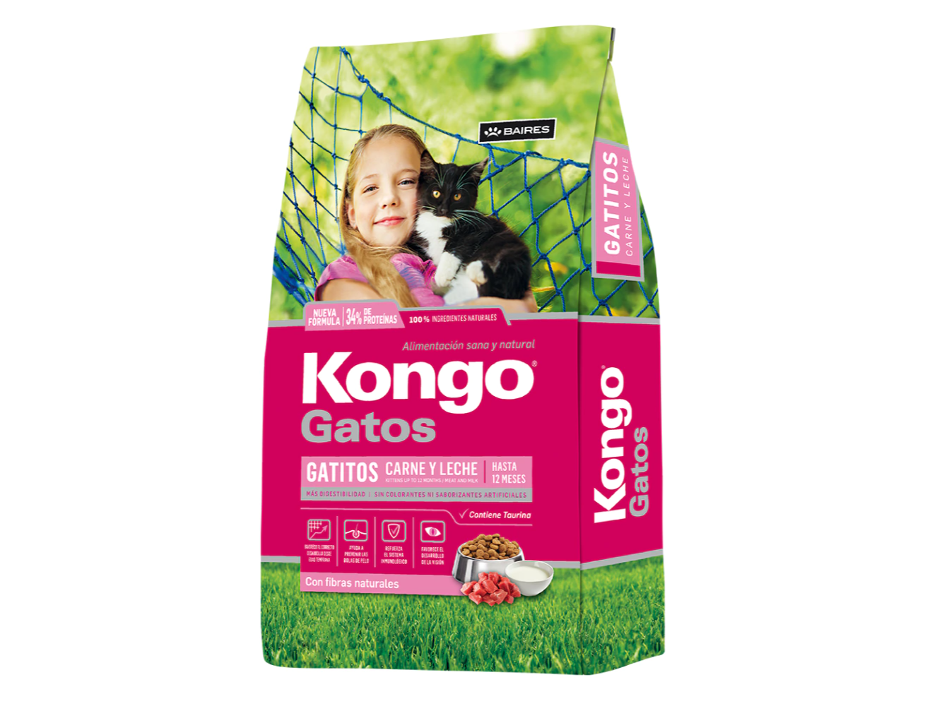 Kongo Gatitos Sabor Carne/Leche