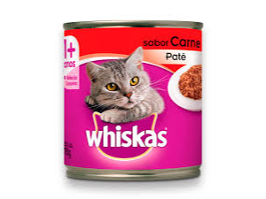 LATA WHISKAS 340GR GATO ADULTO