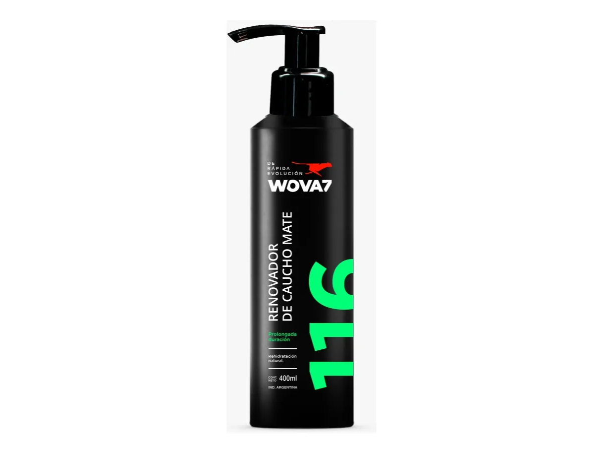 Renovador De Caucho Mate Wova7 116 X 500ml