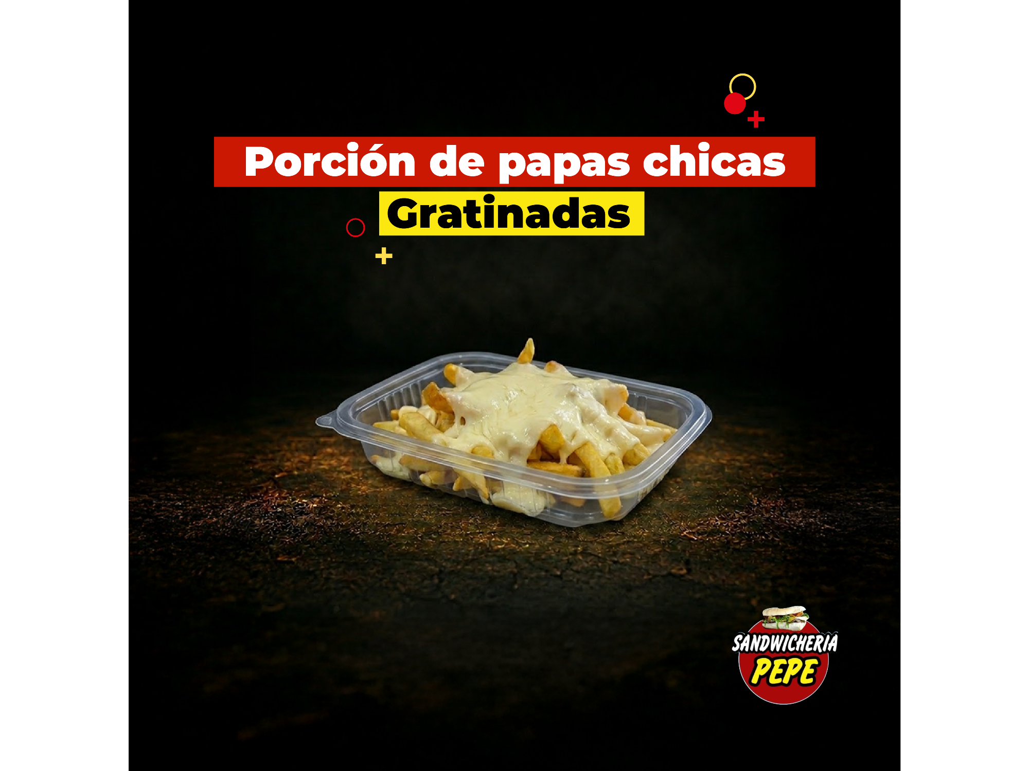 PAPAS GRATINADAS CHICAS