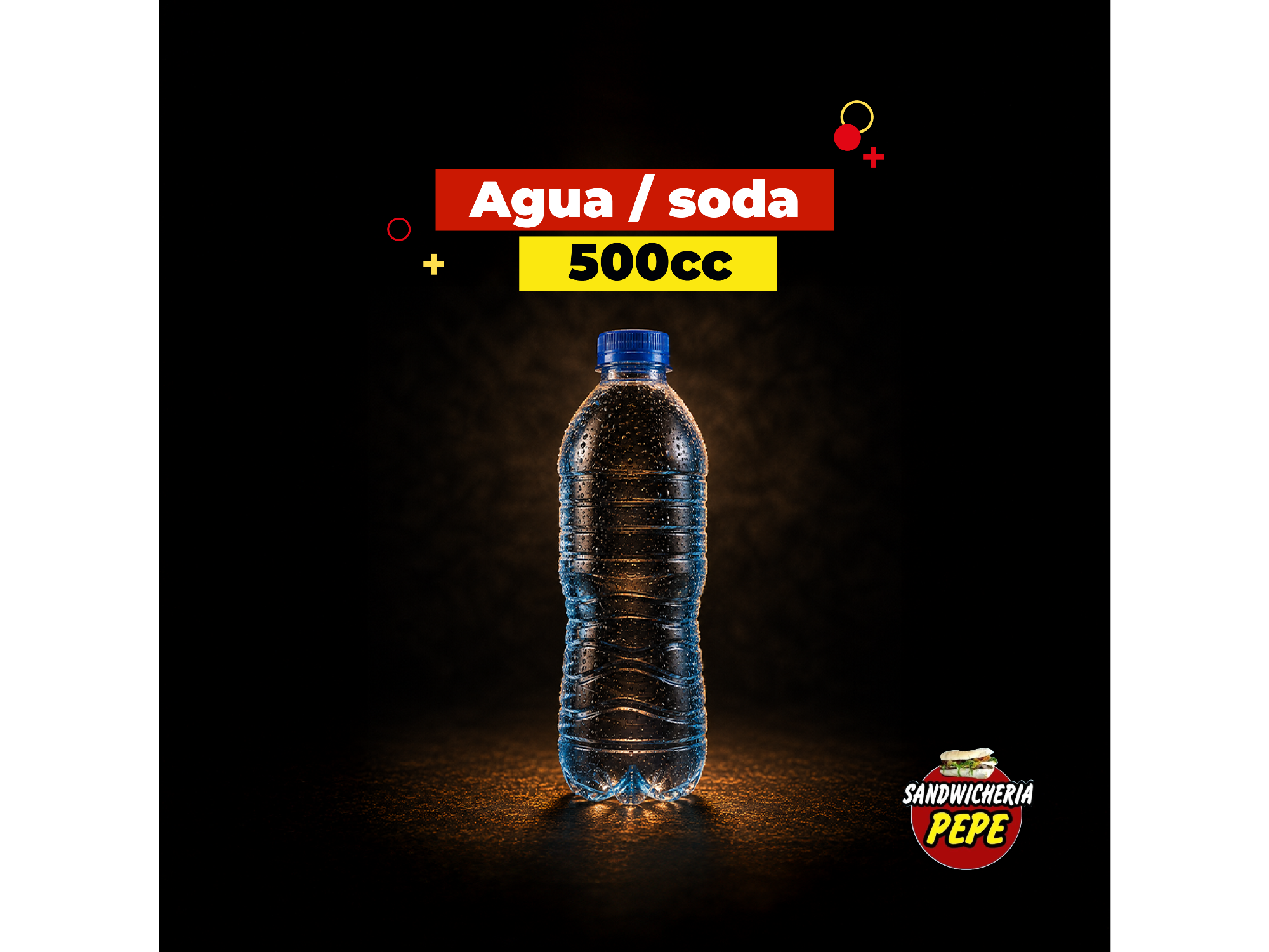 AGUA/SODA 500CC