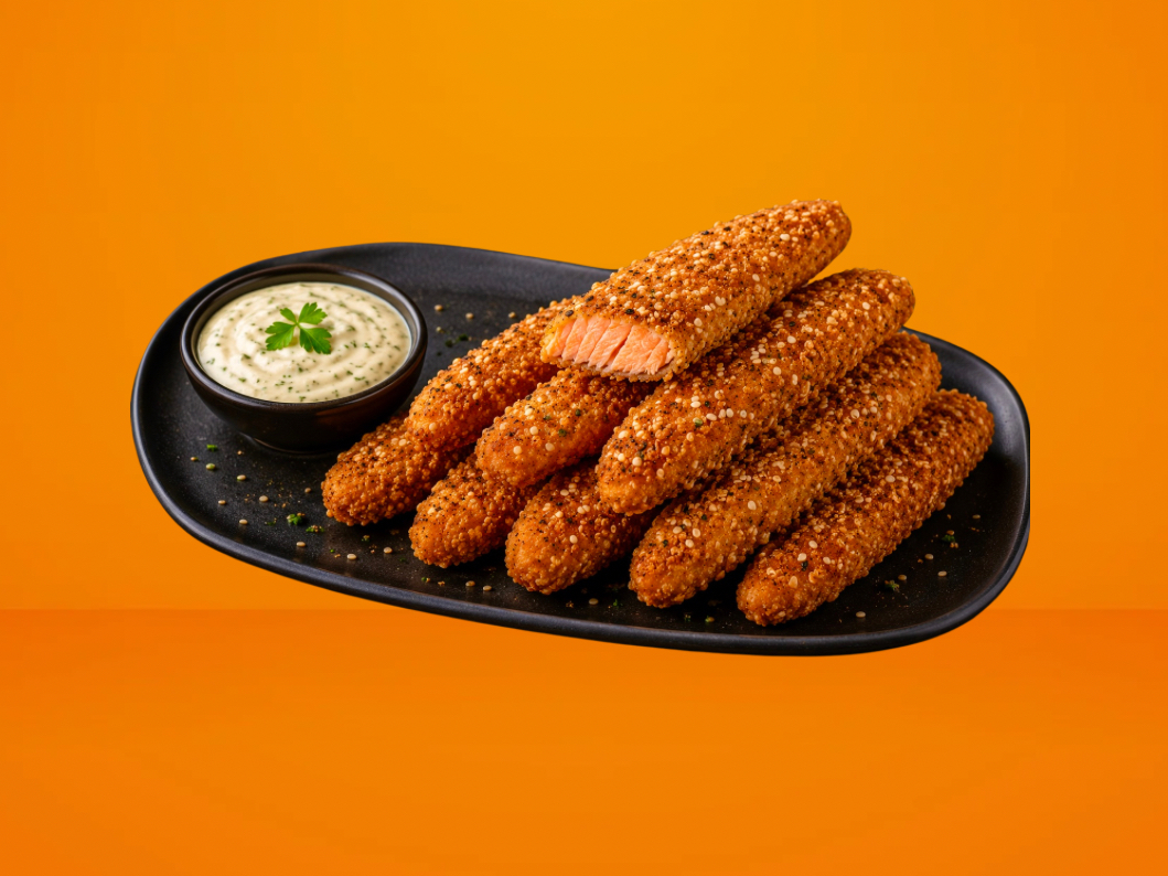 Salmón fingers