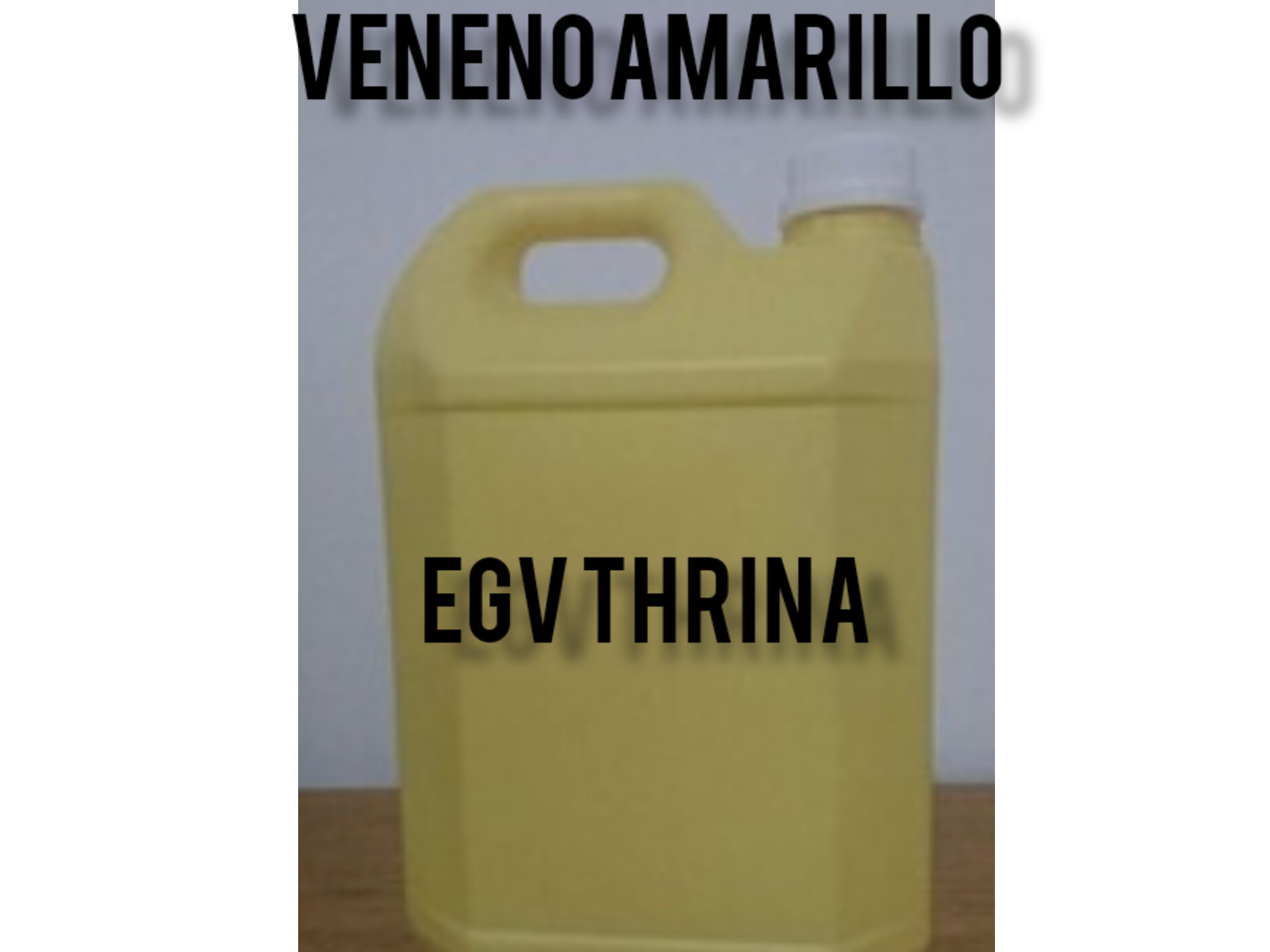 EGV thrina x 5 lt (veneno amarillo)