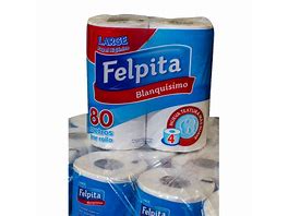 PAPEL HIGIENICO FELPITA X 80 MT