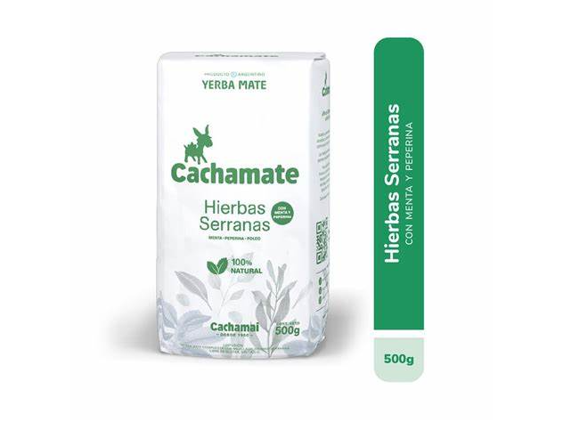 CACHAMATE HIERBAS SERRANAS 500 GRS