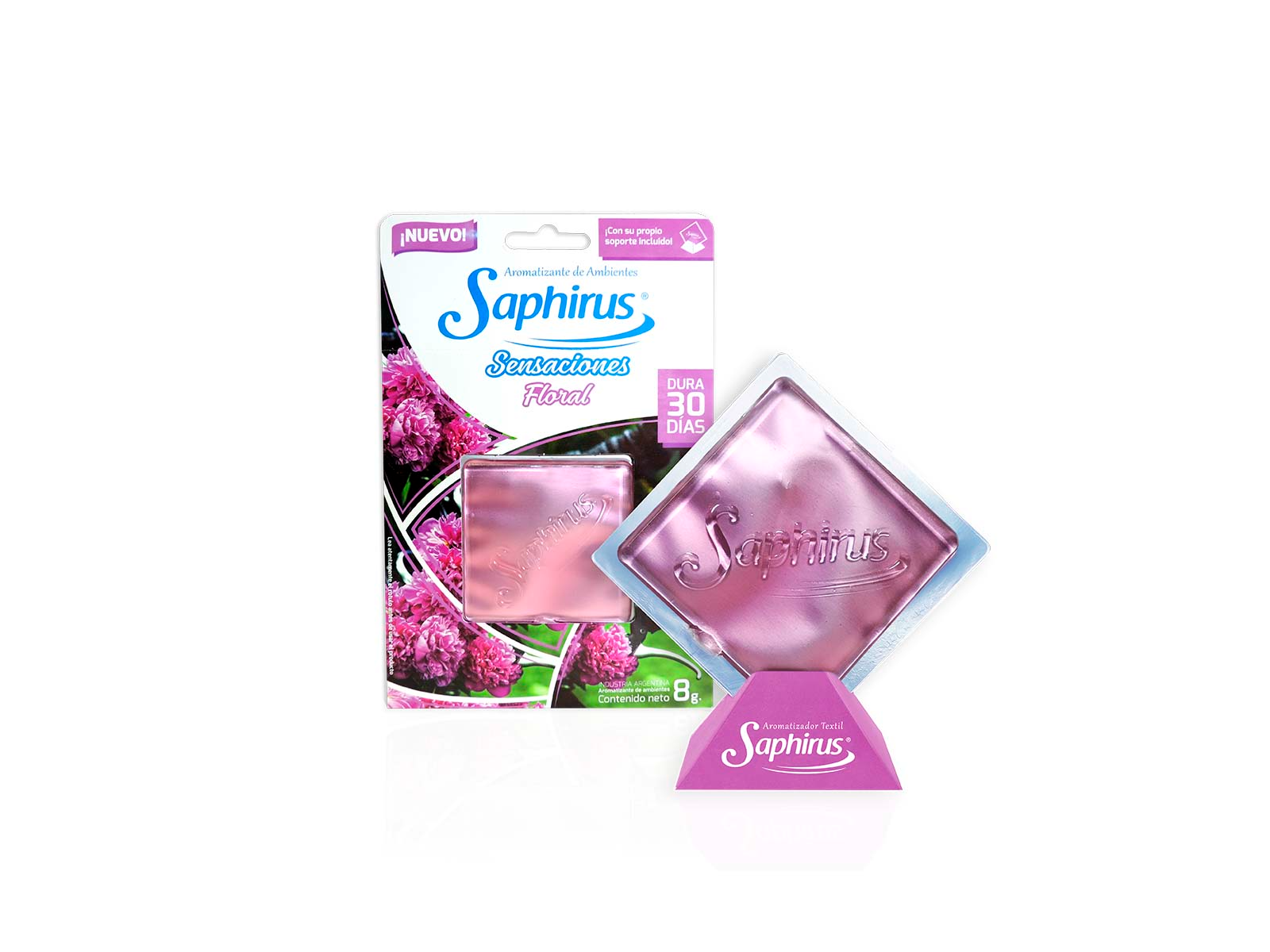 AROMATIZANTE AMBIENTAL GEL  SAPHIRUS