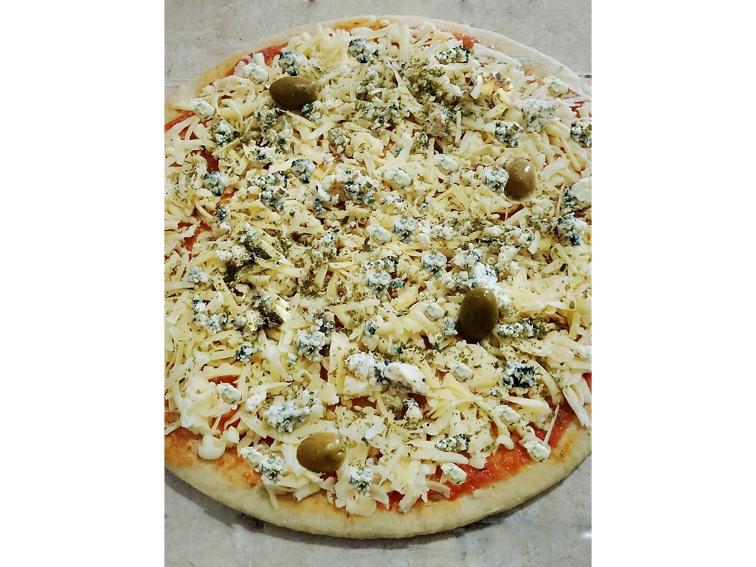 PIZZA A LOS 4 QUESOS