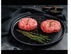 HAMBURGUESAS DE CERDO POR 4 UND