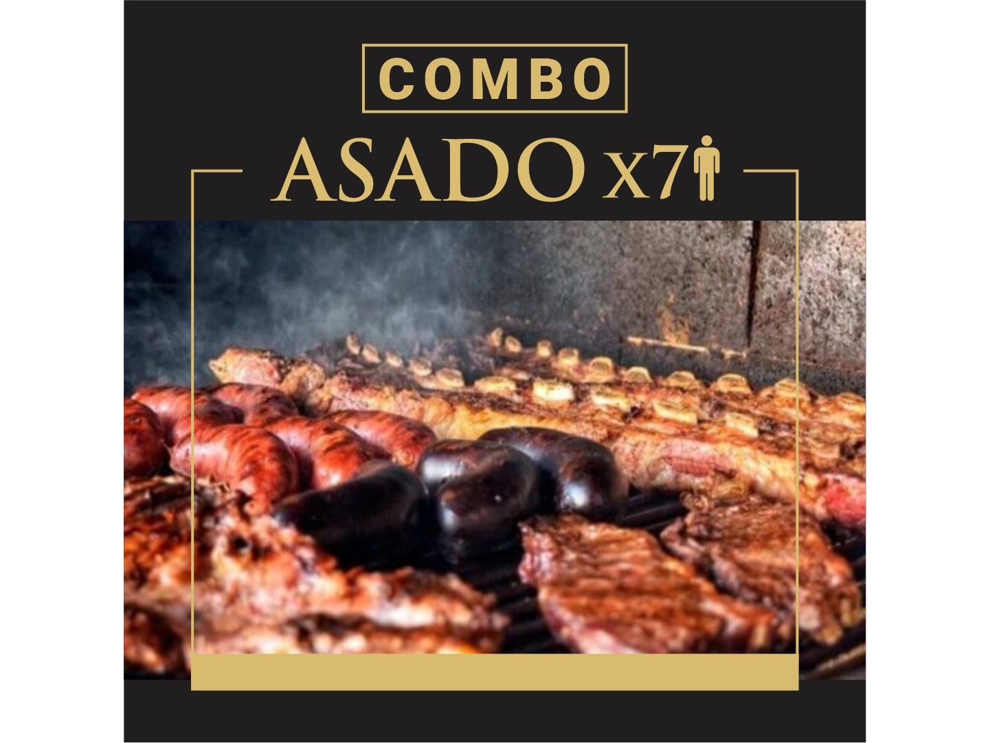 COMBO ASADO  (7 personas)