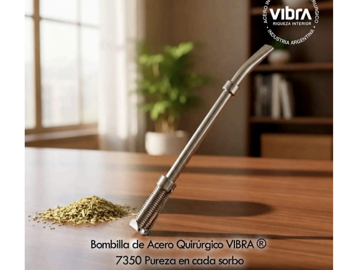 BOMBILLA ACERO QUIRURGICO
