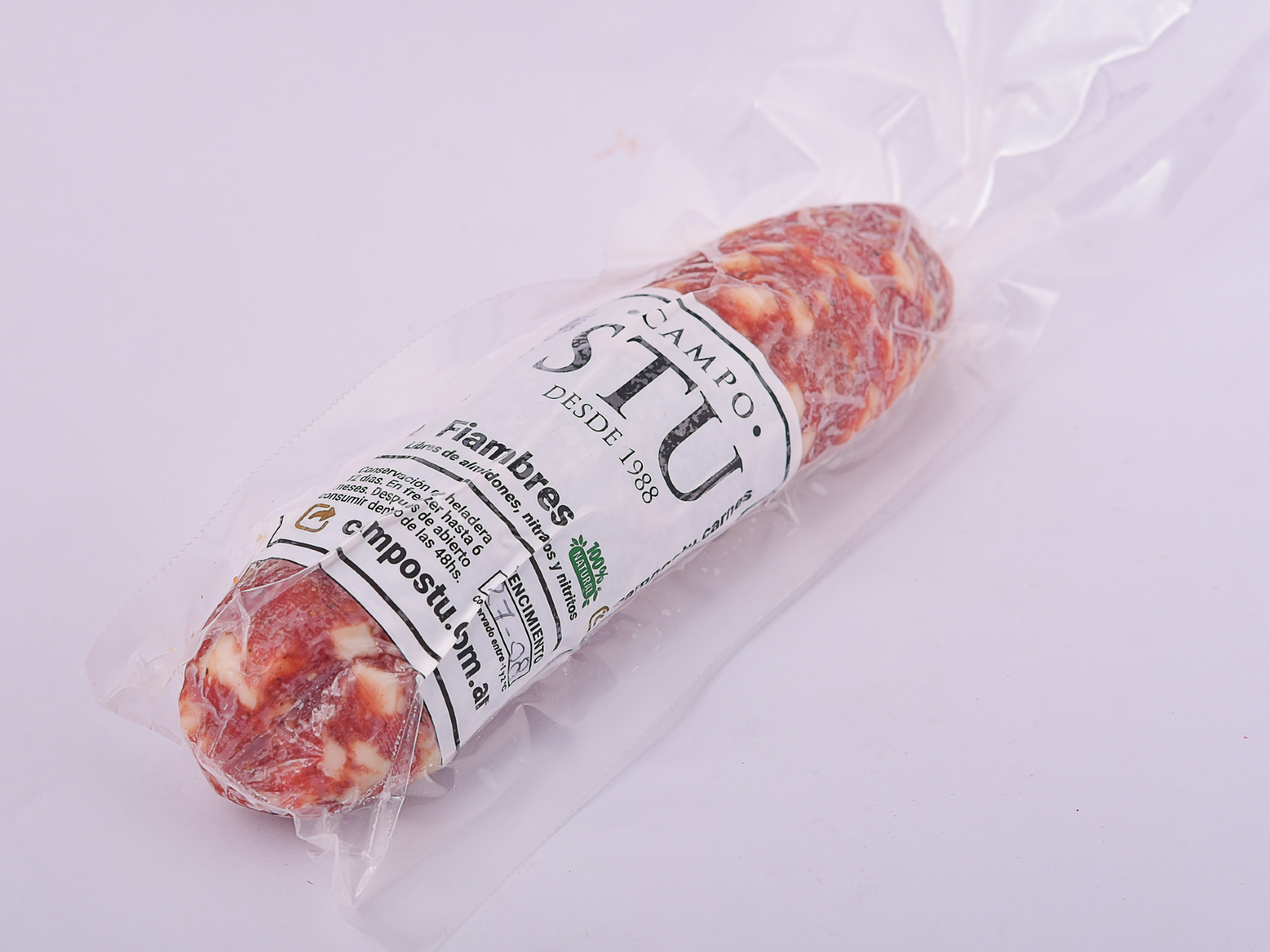 SALAME ARTESANAL PICADO GRUESO