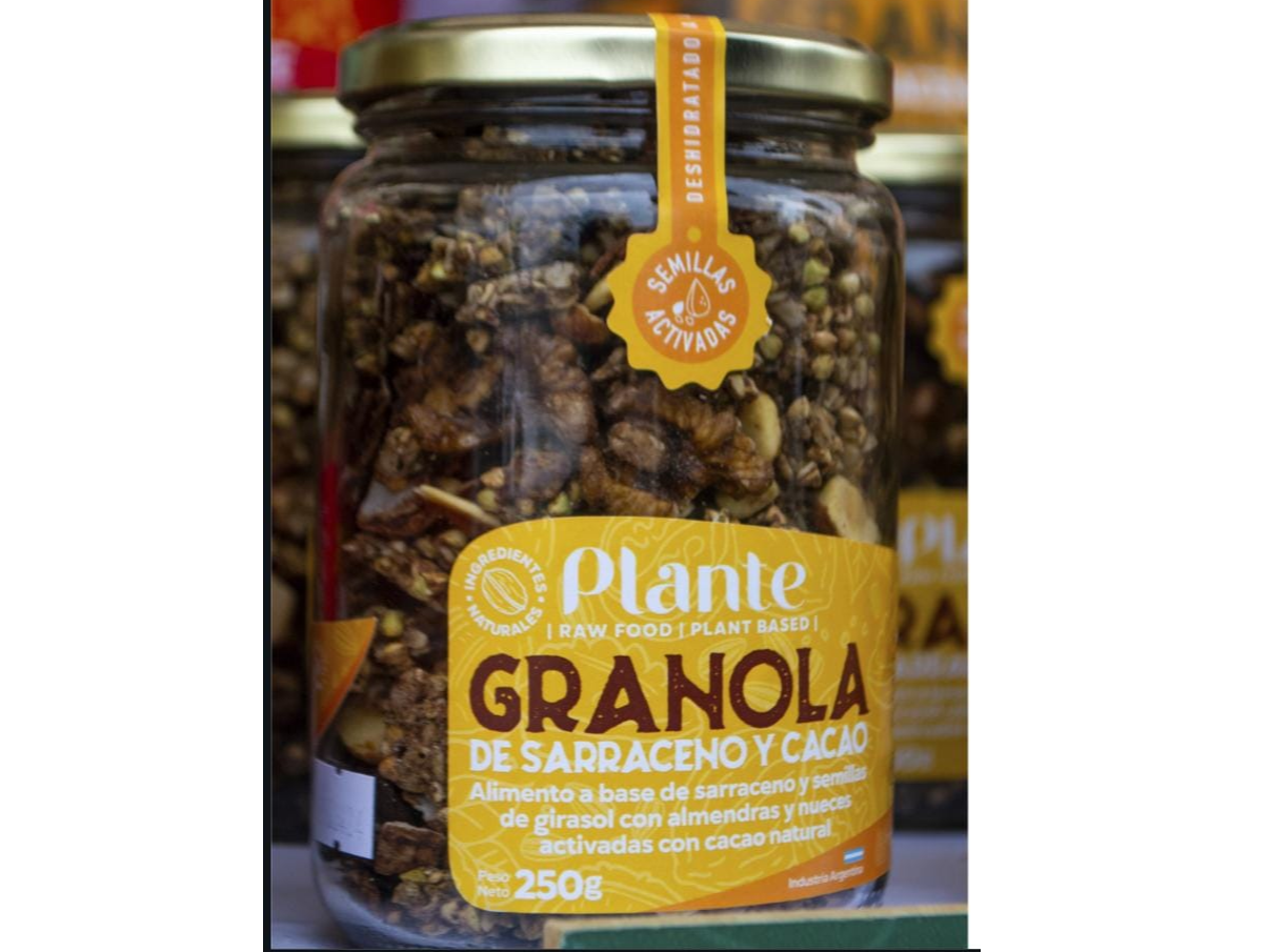 GRANOLA  DE SARRACENO Y CACAO 250 gr