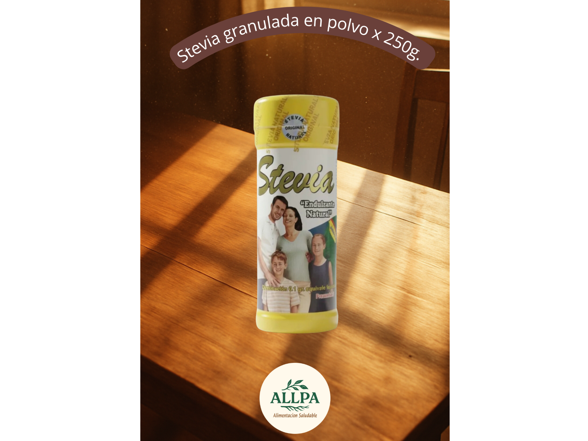 Stevia granulada en polvo x 250g