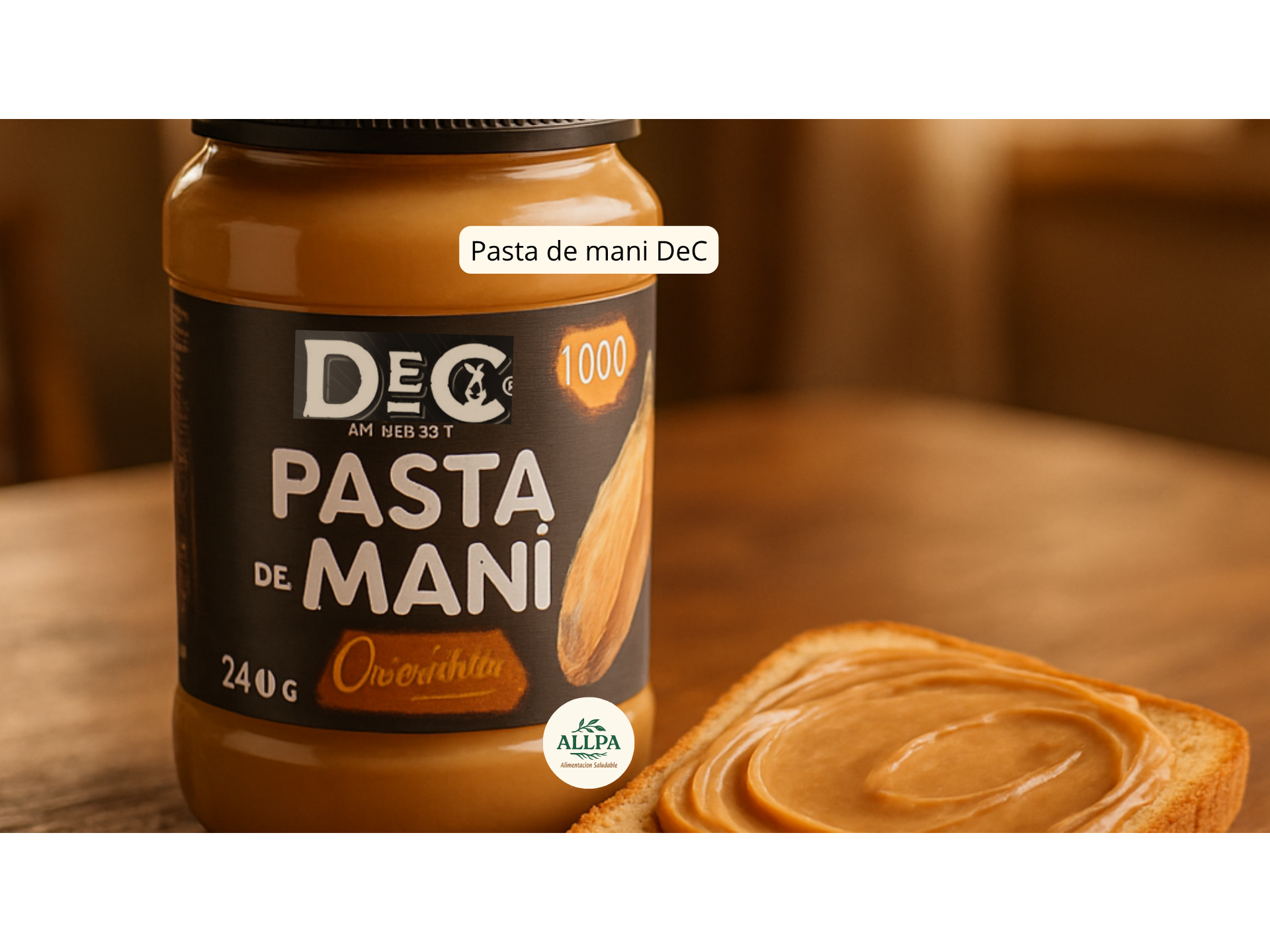 Pasta de Maní dec 350 grs.