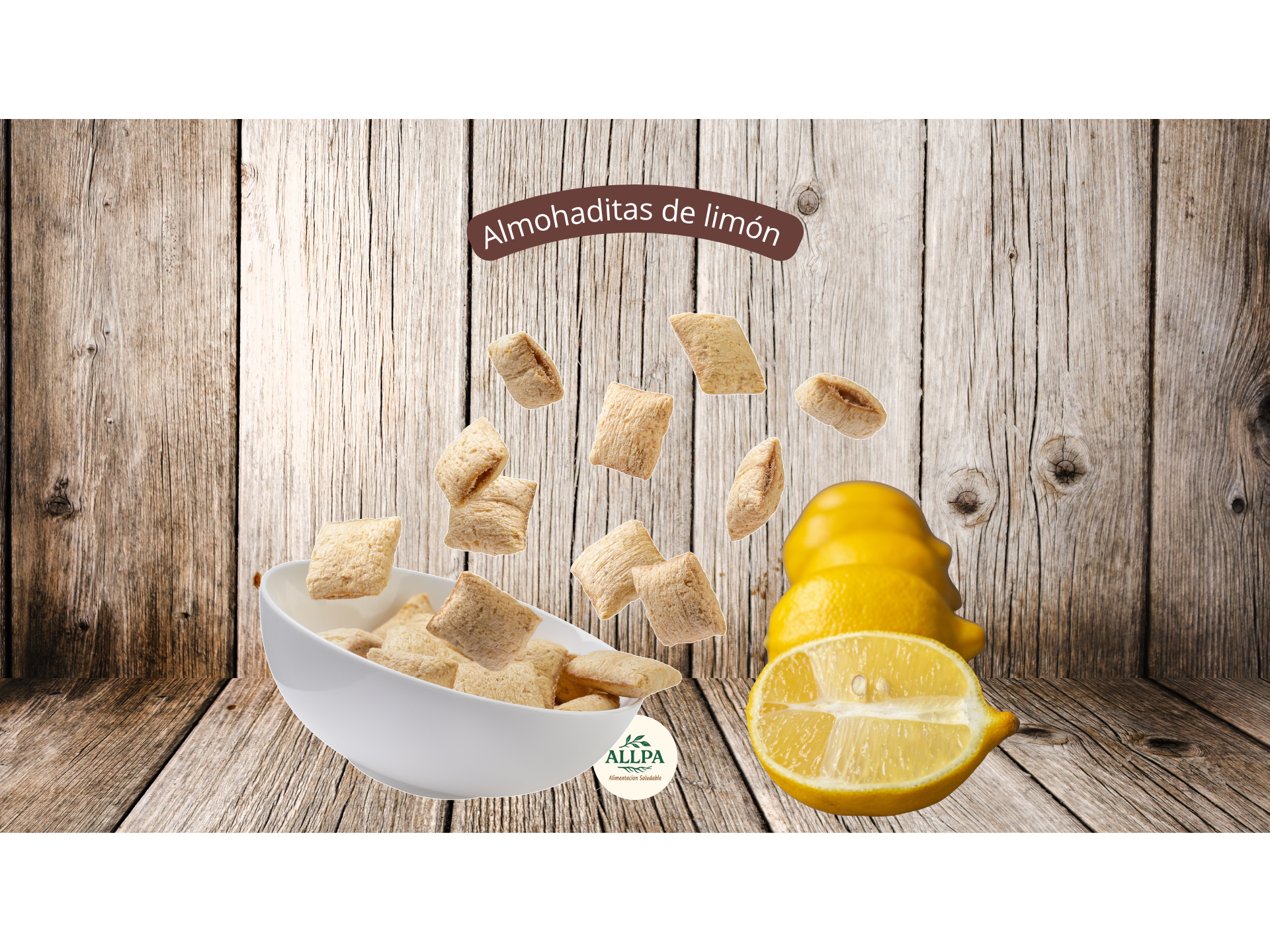 Almohaditas Sabor Limon de Allpa Saludable