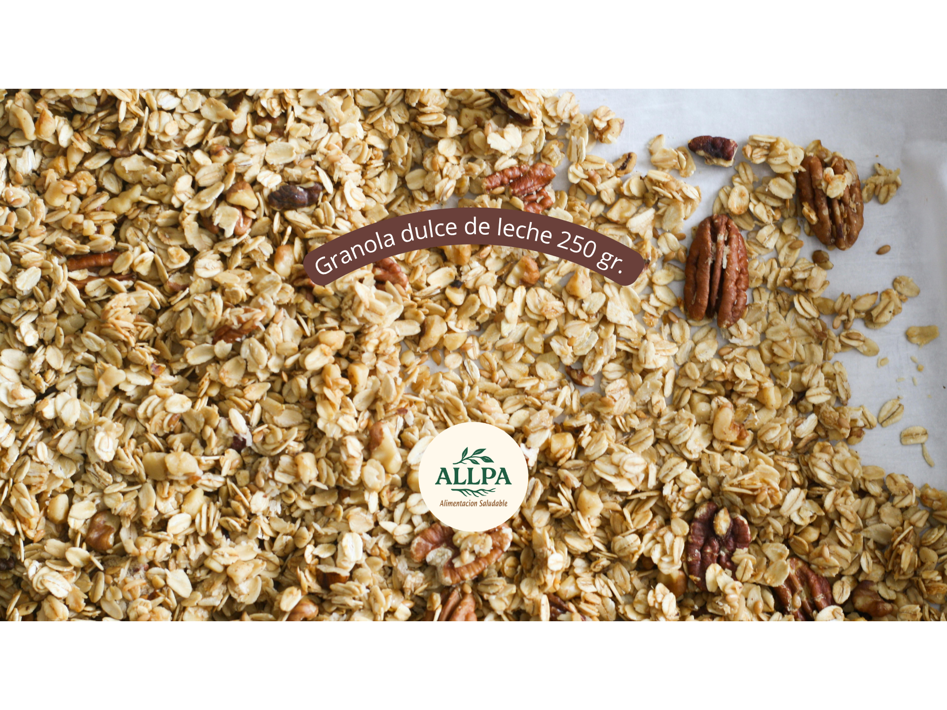 Granola dulce de leche