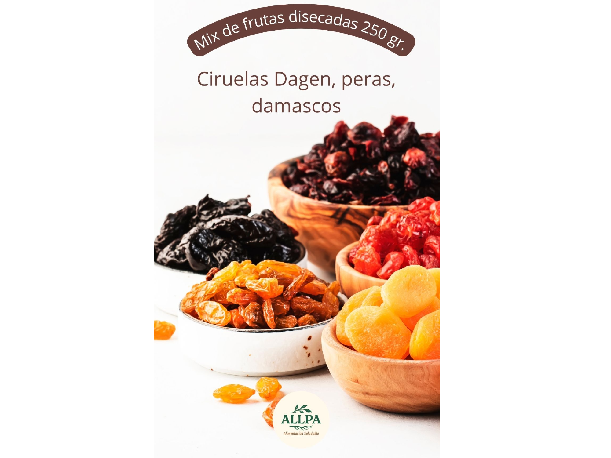 Mix de frutas disecadas