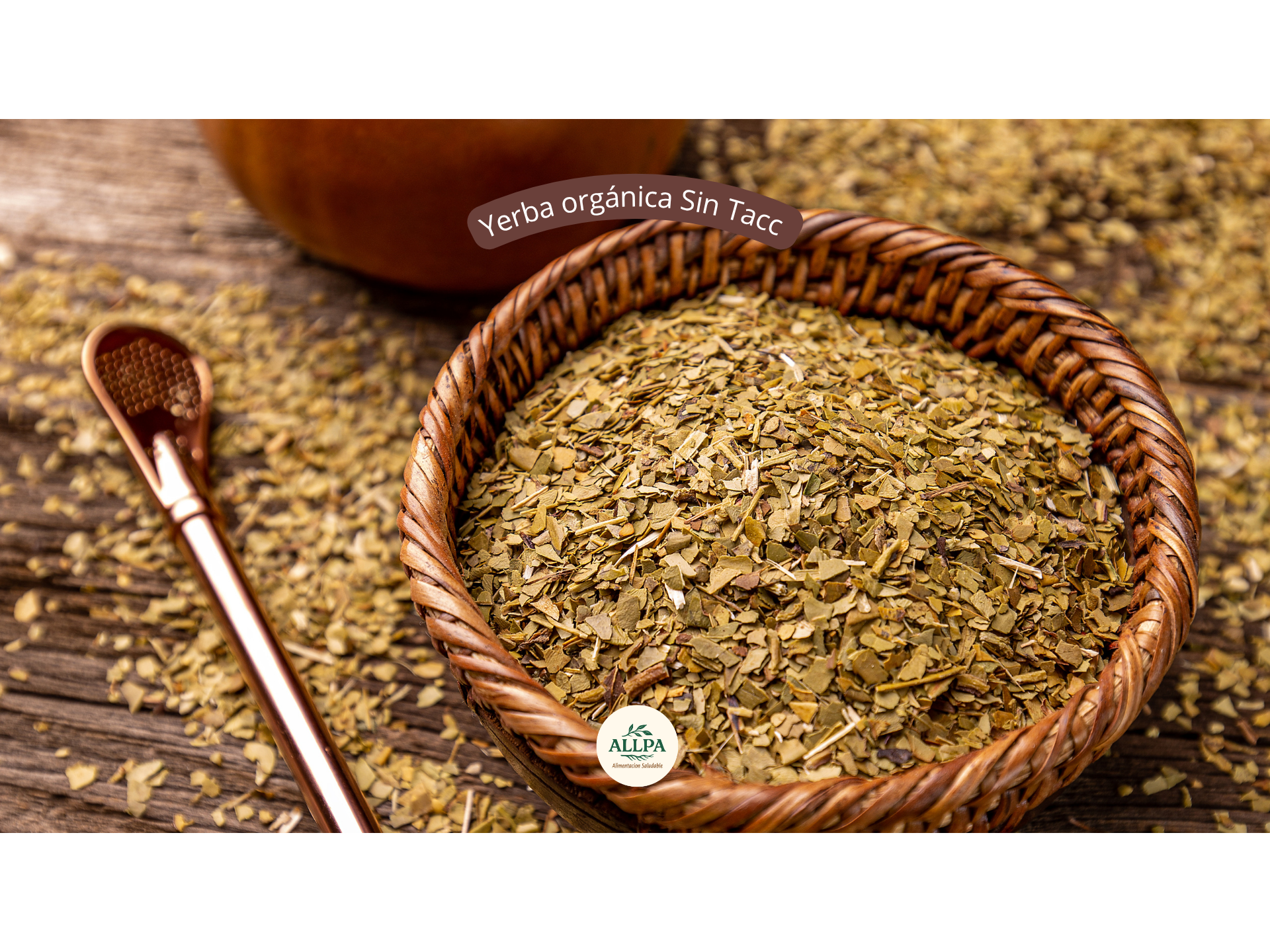 Yerba organica sin tacc de Allpa Saludable