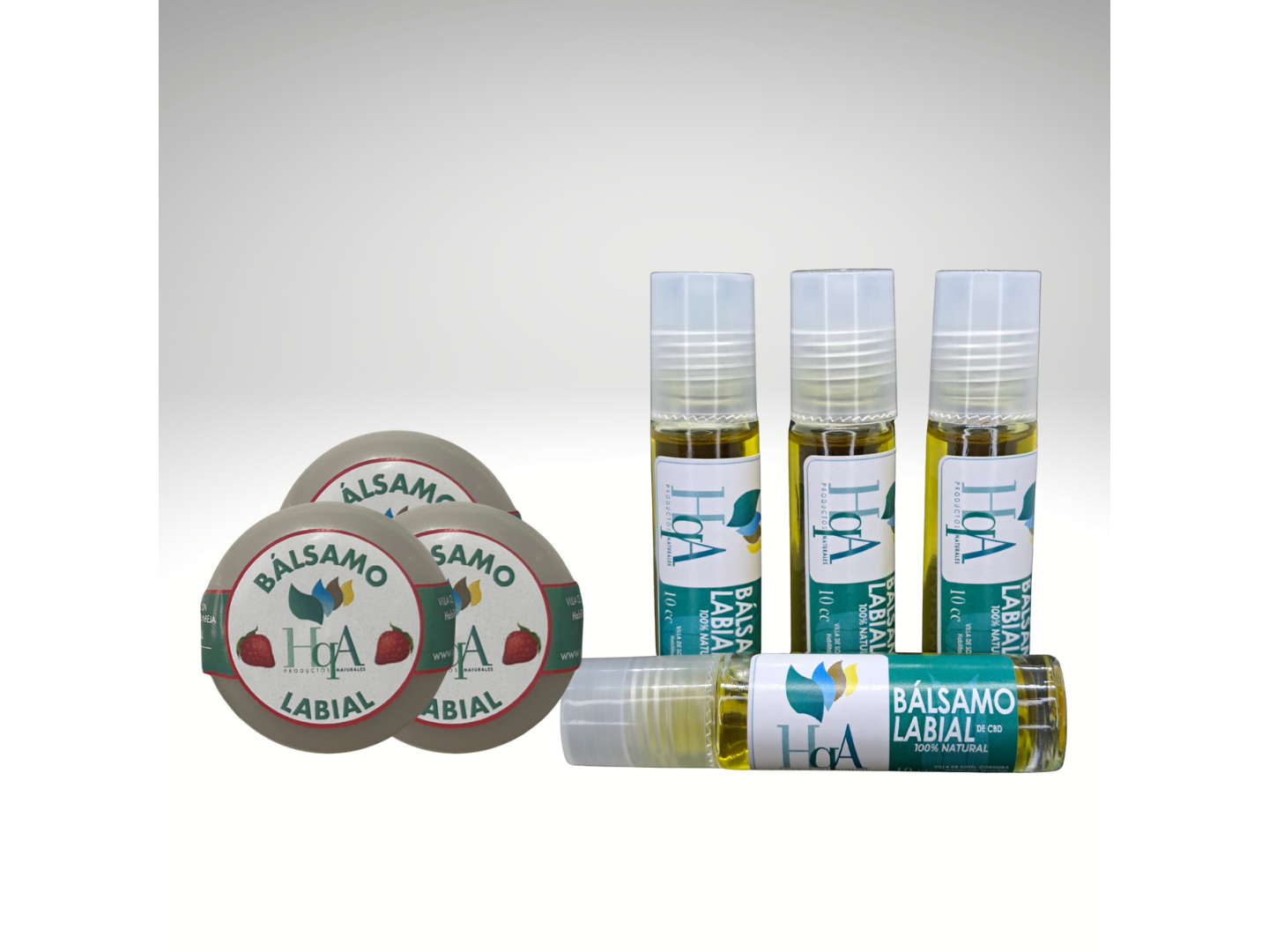 Bálsamo Labial con CBD y Frutilla