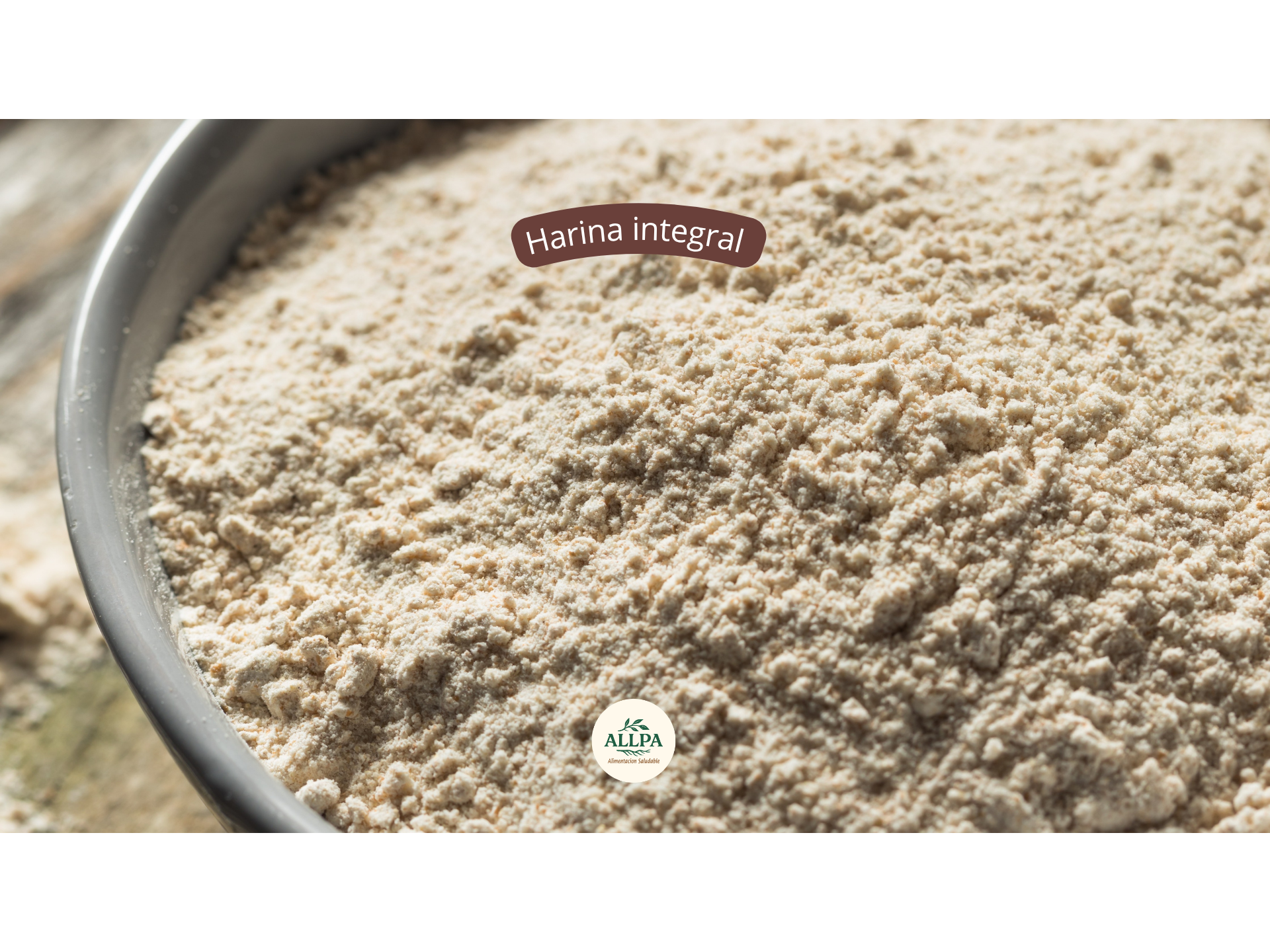 Harina Integral Orgánica x 500gr