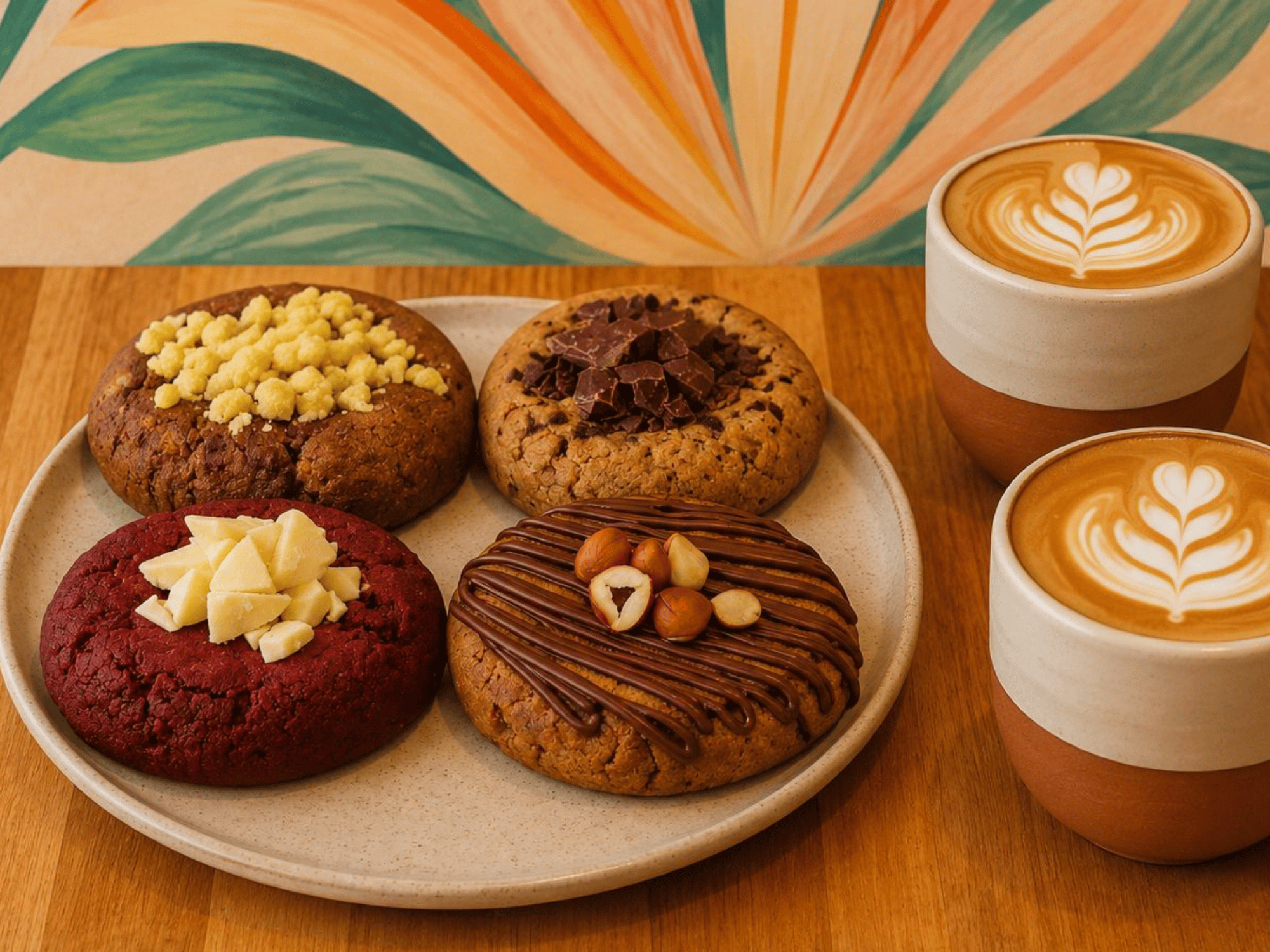 Promo 2 Lattes + 4 Cookies