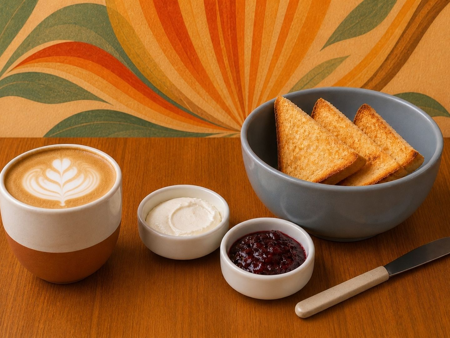 Promo Latte + Tostadas