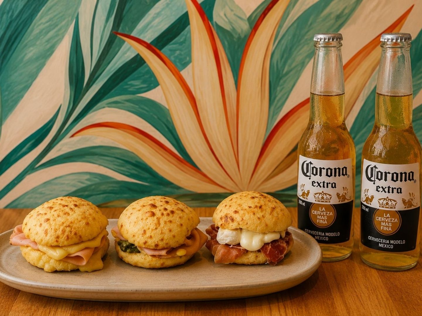 Promo 2 Coronas + Chipas Rellenos