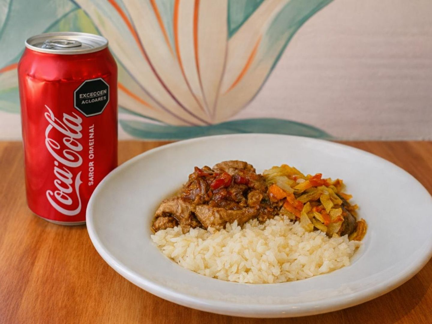 Pollo Teriyaki + Coca Cola