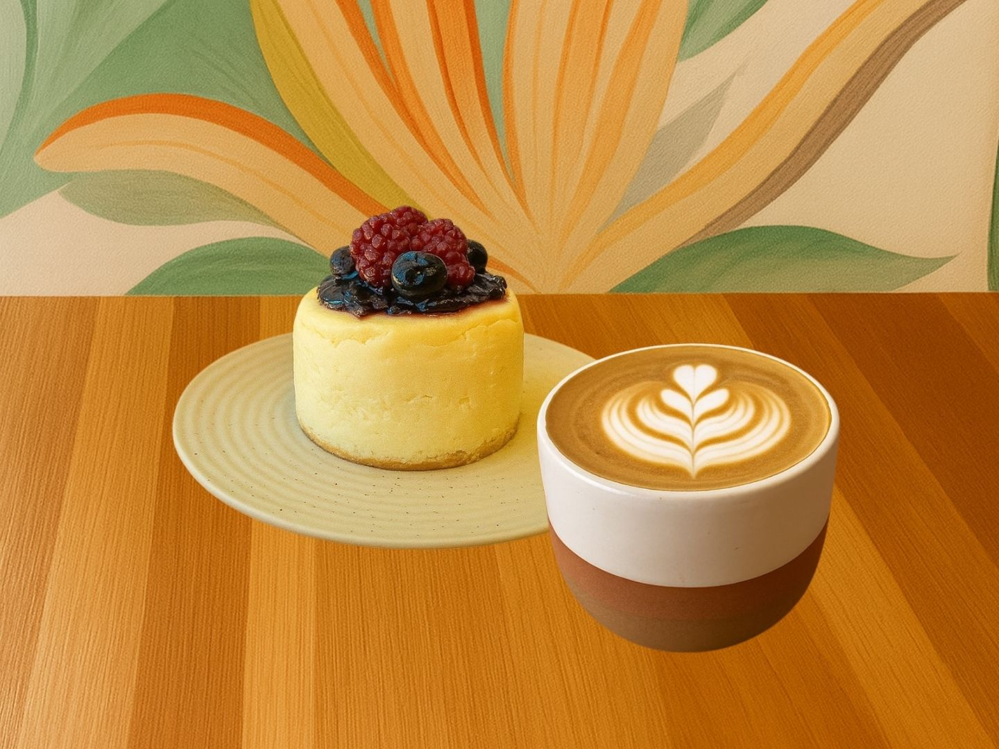 Promo Latte + Torta Frutos Rojos