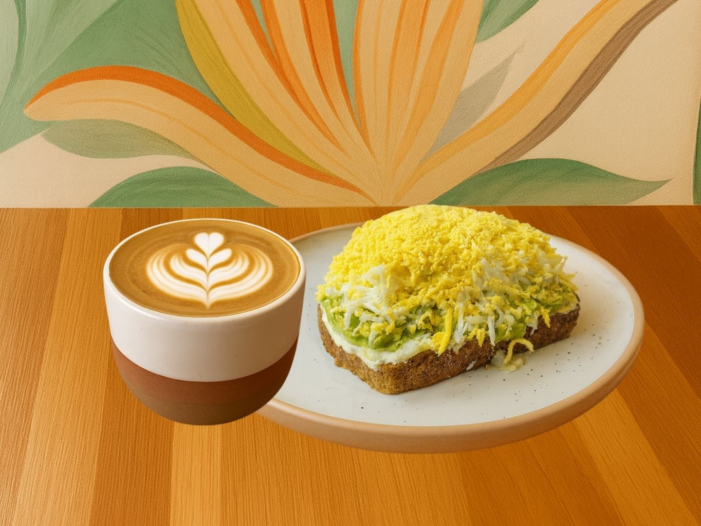 Promo Latte + Avocado Toast