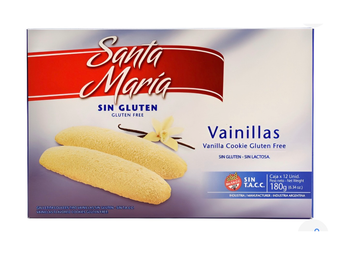 Vainillas SIN TACC