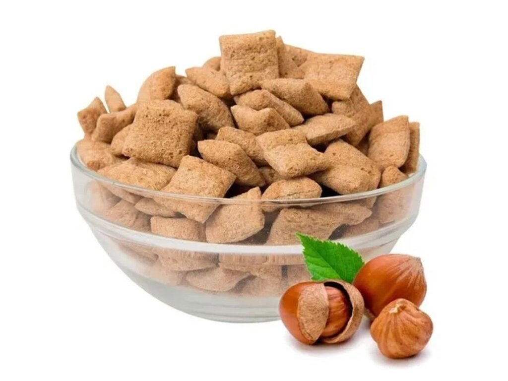 Almohaditas rellenas de avellanas