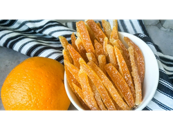 Cascara de Naranja Azucarada