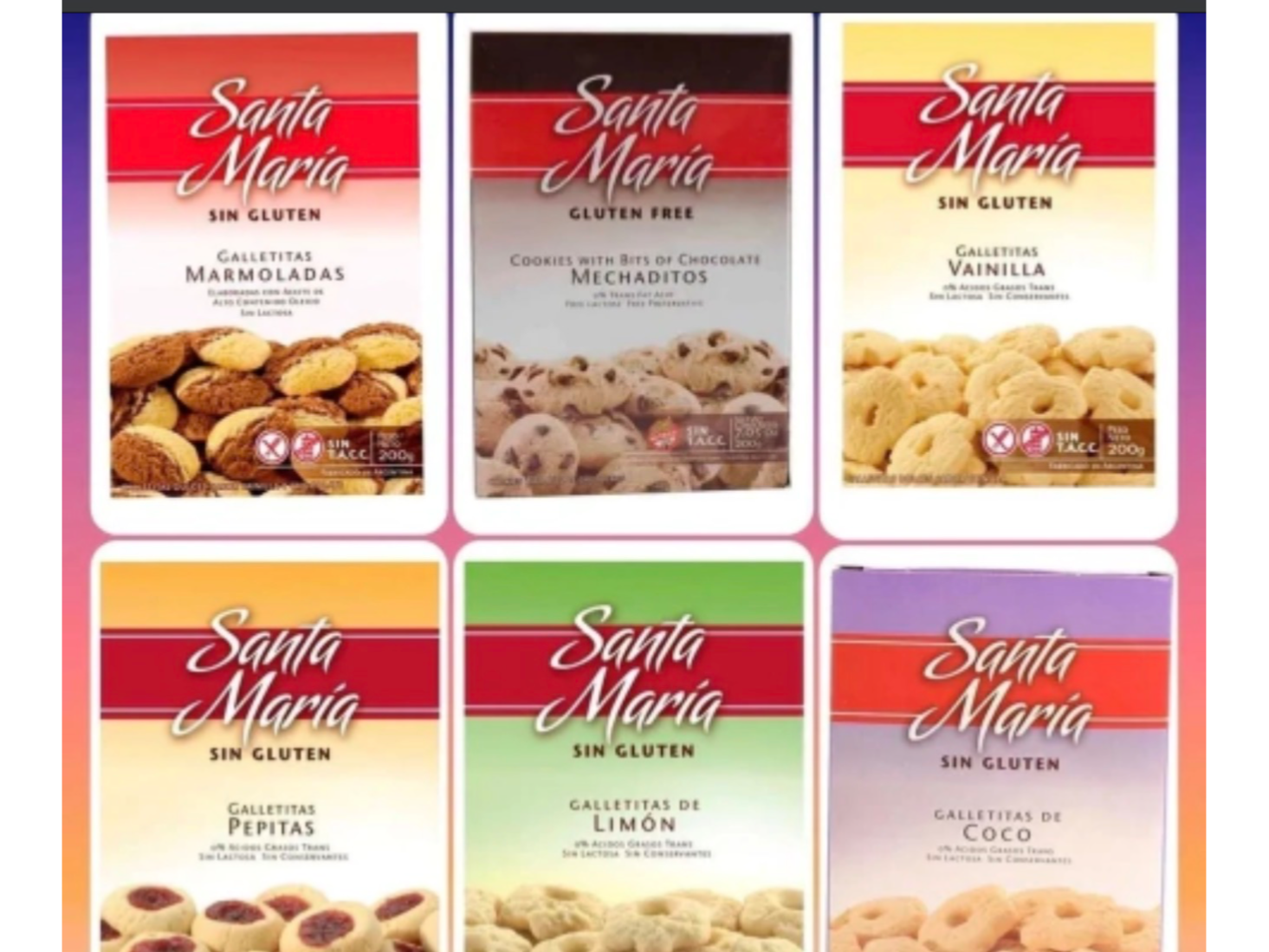 Galletitas Santa María