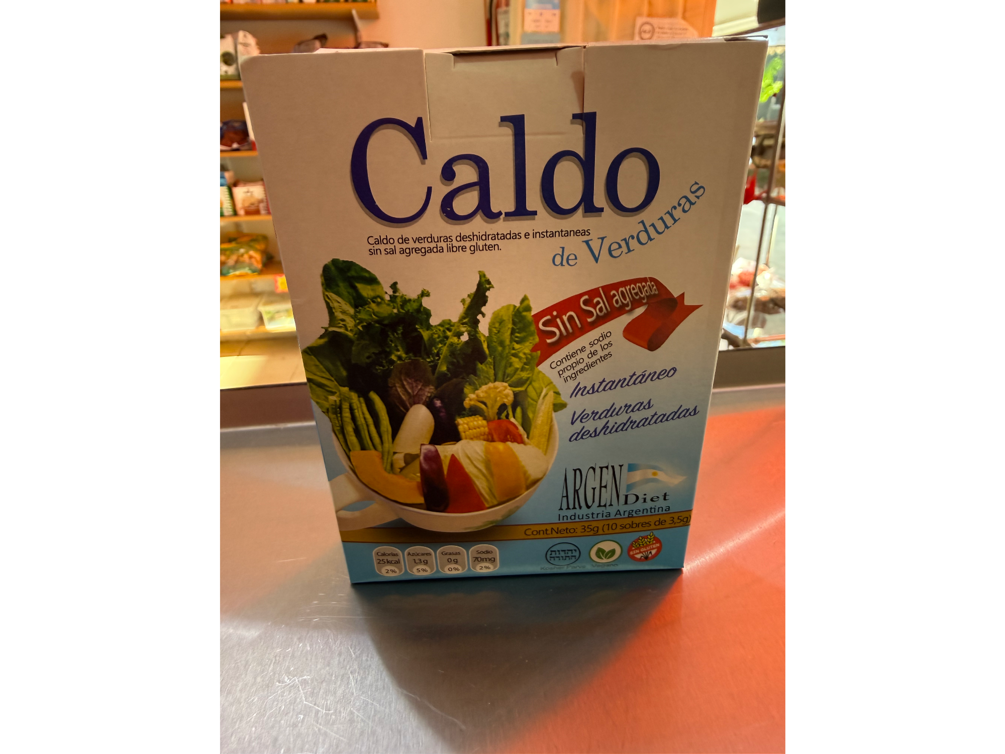 Caldo sin sal