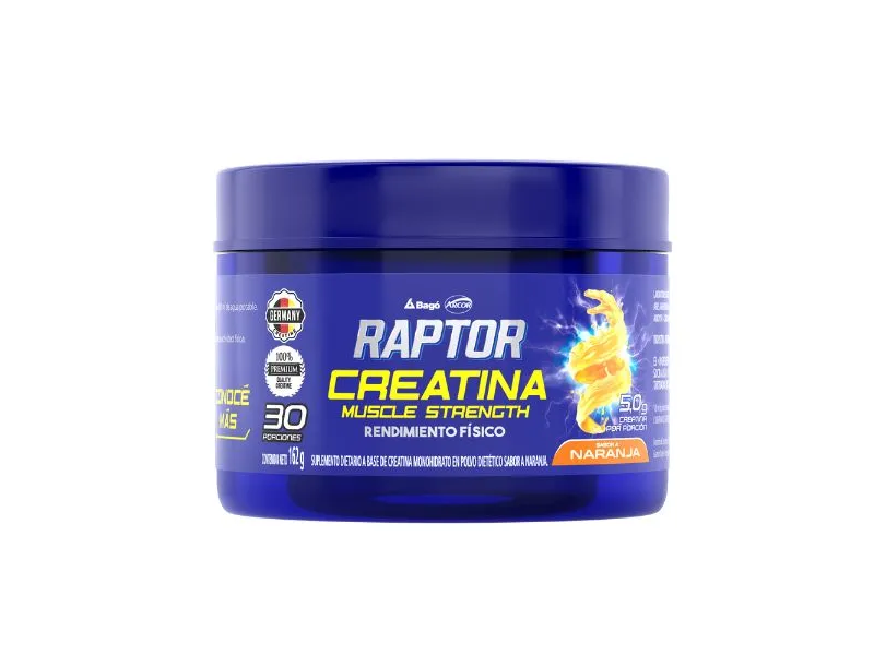 Creatina Raptor 150g NARANJA