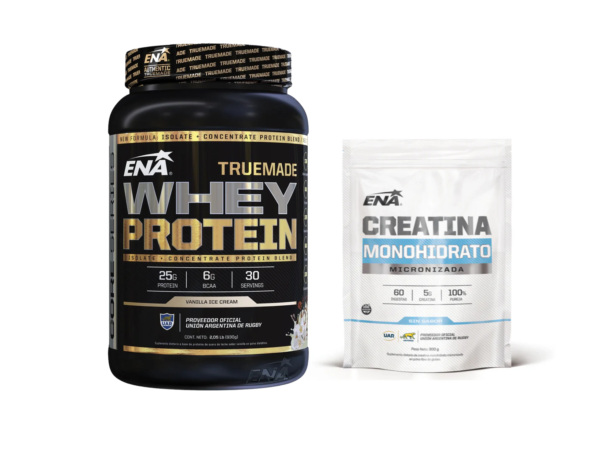 COMBO | TrueMade Whey Protein 2lb + Creatina Monohidrato 300g
