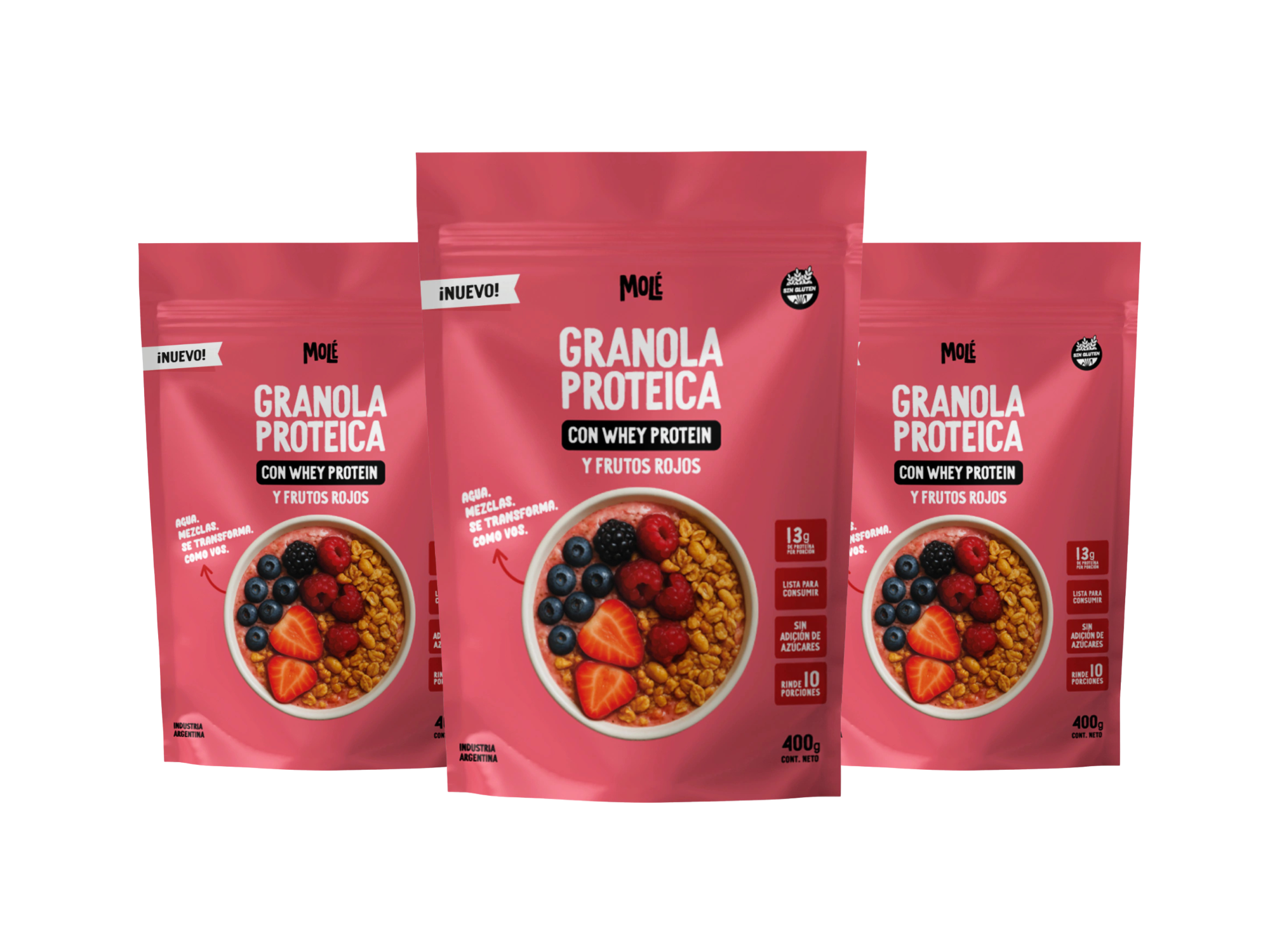 COMBO I X3 Granola Proteica MOLÉ