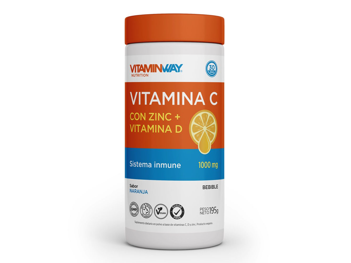 VITAMINA C BEBIBLE FRASCO x195 g.
