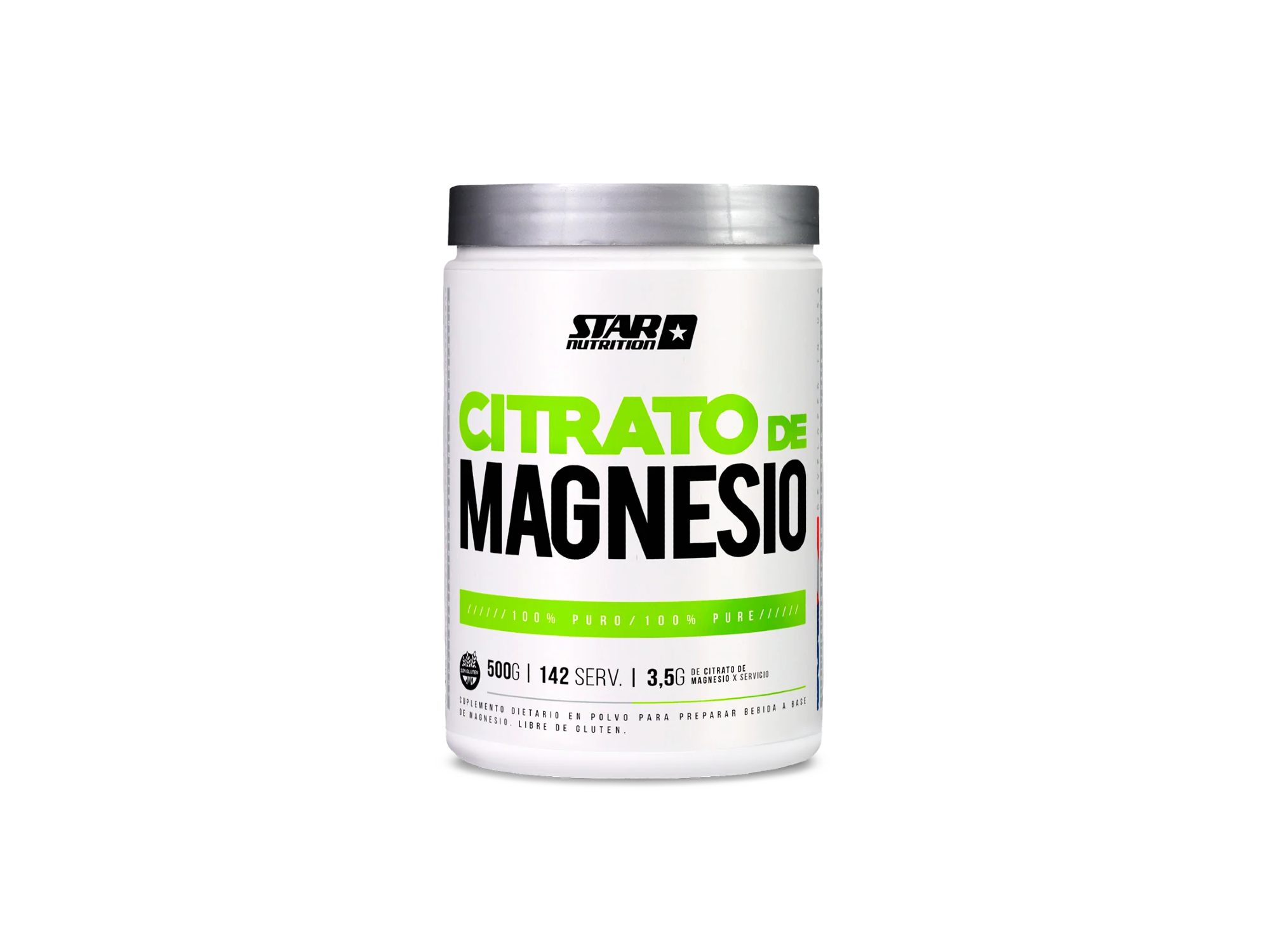 Citrato de Magnesio - Polvo 500 Gr