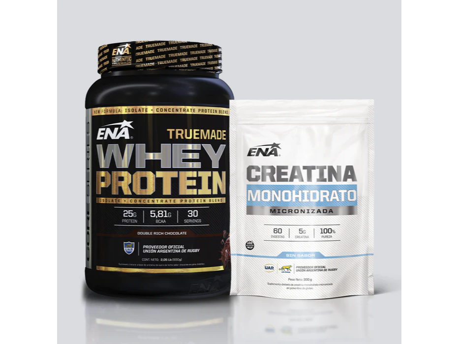 COMBO | TrueMade Whey Protein 2lb + Creatina Monohidrato 300g