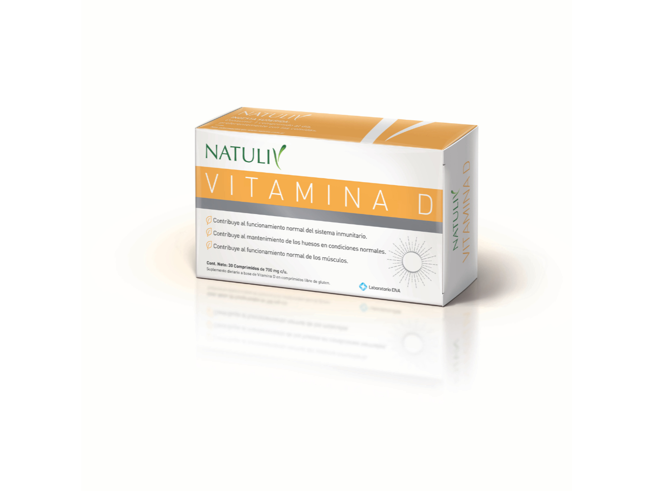 Vitamina D X 30 Comprimidos NATULIV