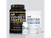COMBO | TrueMade Whey Protein 2lb + Creatina Monohidrato 300g + Fish Oil x60