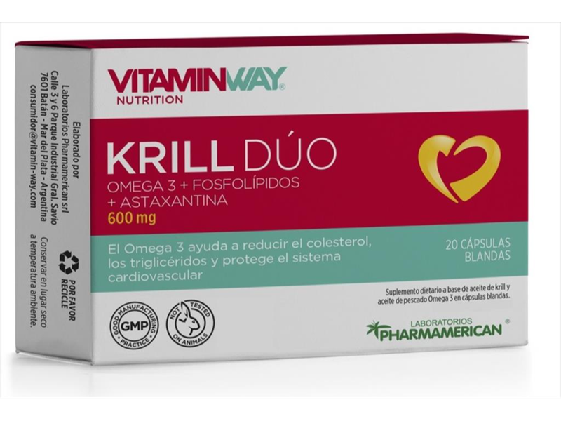 Krill Duo Omega CAP X 20 VITAMIN WAY
