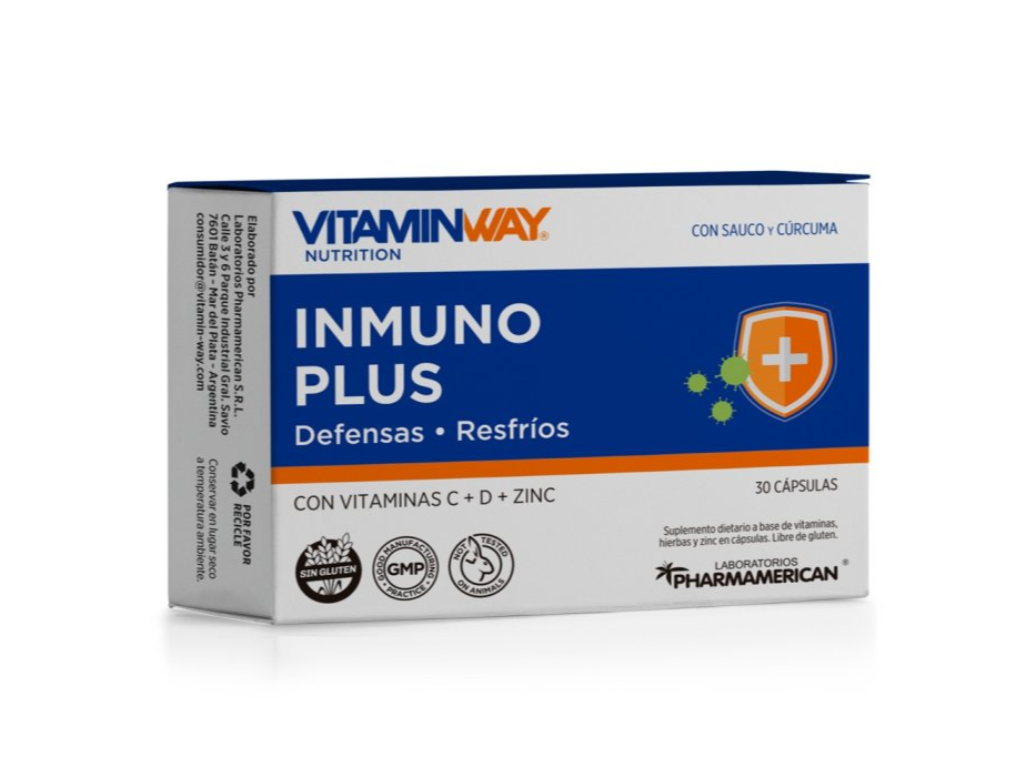 INMUNO PLUS x30 Caps - VITAMIN WAY