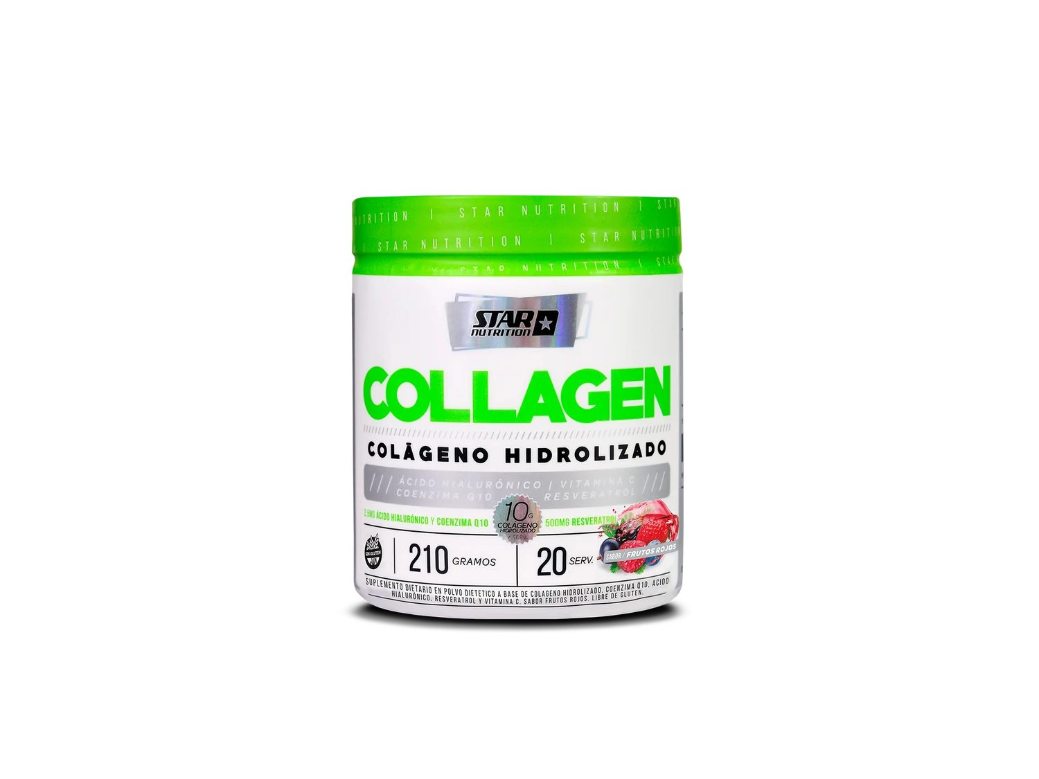 Collagen  Star Nutrition frutos rojos 210GR